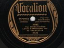 78 RPM Louis Armstrong Vocalion 3125 in E