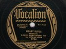 78 RPM Louis Armstrong Vocalion 3216 in E