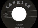 JANIE GRANT pop teen 45 on CAPRICE “Triangle” NM