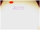 JETHRO TULL MY GOD TMOQ RARE RED WAX LP VINYL PRESSING