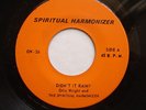 OTIS WRIGHT SPIRITUAL HARMONIZER - MIAMI GOSPEL 45 HEAR