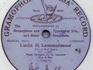 Nellie Melba  - Lucia di Lammermoor: part of Mad scene