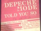 Depeche Mode - Told You So (spanish promo) RARE