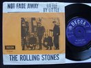 ROLLING STONES Not Fade Away Danish orig 45 + PS RARE