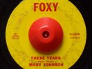 Northern Soul 45 MARY JOHNSON These Tears on Foxy