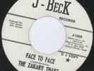 ZAKARY THAKS rare TX garage punk psych 45 Face to Face