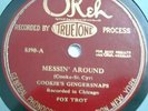 52)   78 RPM   COOKIE'S GINGERSNAPS   OKEH 8390