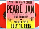 LP PEARL JAM - SPIN THE BLACK CIRCLE // PROMO 2-LP