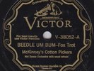 78 - McKinneys Cotton Pickers Beedle Victor 38052 V++