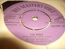 RARE 1957 UK Orig ELVIS PRESLEY 45 “TOO MUCH” (Pur/Gol