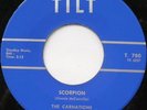 CARNATIONS Scorpion ROCKABILLY  Canada 45 NM