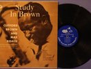 CLIFFORD BROWN MAX ROACH STUDY IN BROWN LP EMARCY 55 DG