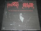 GOATMOON/RIDE FOR REVENGE DLP SATANIC WARMASTER MINT