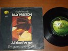 BILLY PRESTON - ALL THAT I'VE GOT UK 7