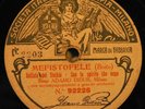 RARE 10½” FONOTIPIA adamo DIDUR - MEFISTOFELE / FAUST 