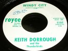 Keith Dorrough and the Thunderbirds GARAGE SURF 45 HEAR