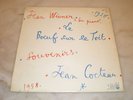 COLUMBIA STX 127/ BOEUF SUR LE TOIT/JEAN WIENER/COCTEAU