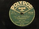 Edith Piaf Tu es Partout Polydor 524781 EX+