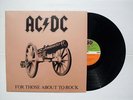 AC/DC - FOR THOSE ABOUT TO ROCK - US LP -BEAUT & SCARCE