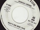 WHATS ONE MORE TEAR - BARBARA COOPER- NORTHERN - LISTEN
