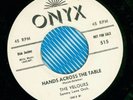 VELOURS---Rare doo wop 45 on ONYX 515. Nice. EX