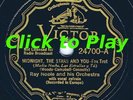 AL BOWLLY/RAY NOBLE - MIDNIGHT THE STARS AND YOU/E E+