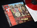 BEATLES Sgt Pepper's JAPAN 80s RED WAX vinyl MONO LP
