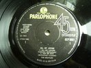 BEATLES 'ALL MY LOVING' MONO EP SOLID CENTRE