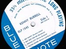 KENNY BURRELL blue note 1543 LEXINGTON AVE record only