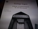 LIGETI : POEME SYMPHONIQUE FÜR 100 METRONOME LP 1987