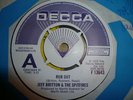 JEFF BRITTON & THE SPITFIRES.RUB OUT.1976.DECCA 45 DEMO