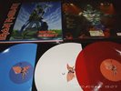 IRON MAIDEN Back to the front 3LP BOX  RARE LIVE color