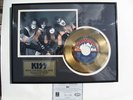 KISS 24K Gold Plated Record: Rock and Roll All Night