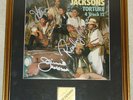 THE JACKSONS SIGNED TURTURE LP SIGNED BY 4 JACKSONS