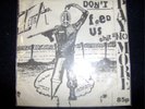 ICON A.D. Don't Feed Us Shit uk 82 anarcho punk crass 