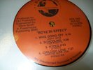 BOYZ IN EFFECT b-u records RARE ELECTRO random RAP LP