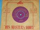ELVIS PRESLEY Hound Dog HMV Gold Label Print UK 45
