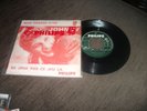 JOHNNY HALLYDAY rare 45t juke box avec encart
