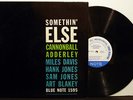 CANNONBALL ADDERLY Somethin' Else '58 Blue Note dg NM-