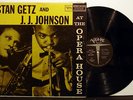 STAN GETZ J J JOHNSON At Opera House dg MONO '58 M- LP