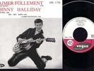 JOHNNY HALLYDAY t'aimer follement j'etais fou  EP