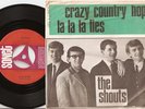 THE SHOUTS LA LA LA LIES DANISH 45+PS 1966 WHO MOD BEAT