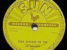 78RPM COUNTRY JIM WILLIAMS SUN 270
