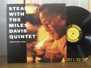 MILES DAVIS LP STEAMIN' ORIGINAL PRESTIGE RVG D/G VG+