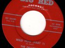 rare ARKANSAS GARAGE 45 FALCONS ON BIG RED 