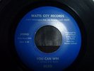BILEO 'YOU CAN WIN' WATTS CITY RECORDS RARE SOUL 45