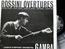 GAMBA / ROSSINI overtures  /  DECCA SXL 2266 WB