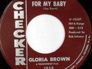 rare Soul R&B 45 GLORIA BROWN looking for my baby