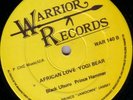 BLACK UHURU PRINCE HAMMER/WARRIOR 12