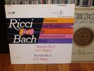 RUGGIERO RICCI violin BACH Sonatas & Partitas V.3